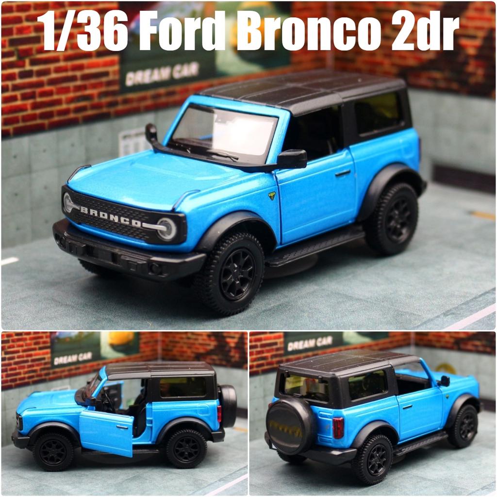 1/36 Ford Bronco SUV внедорожная игрушечная машинка модель для детей RMZ City литая миниатюра инерционная коллекционная подарочная для мальчиков