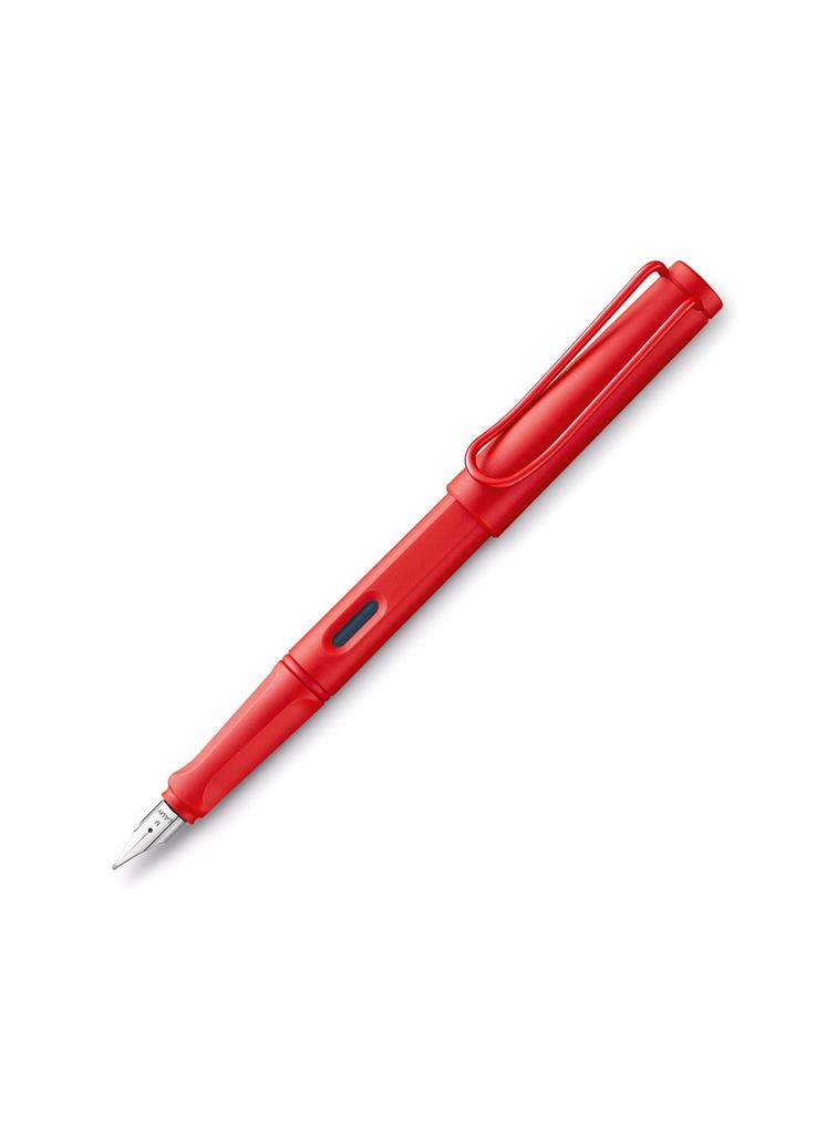 LAMY Safari Strawberry Fountain Medium Nib Limited Official Import Pen, (L20SB-M), Edition,