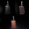 Men Crocodile pattern PU Leather Key Bag Case Zipper Key Case Bag Car Key Wallets Car Key Case