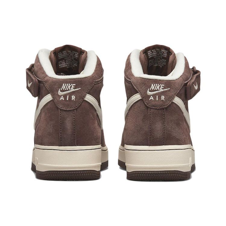 Nike Кроссовки унисекс Air Force 1 Mid Chocolate Brown Cream DM0107-200