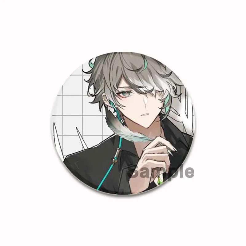 32/44/58 мм значок Genshin Impact, броши ручной работы на одежду, рюкзак, аксессуары для косплея, брошь Alhaitham, мультяшные значки на лацкан, подарки