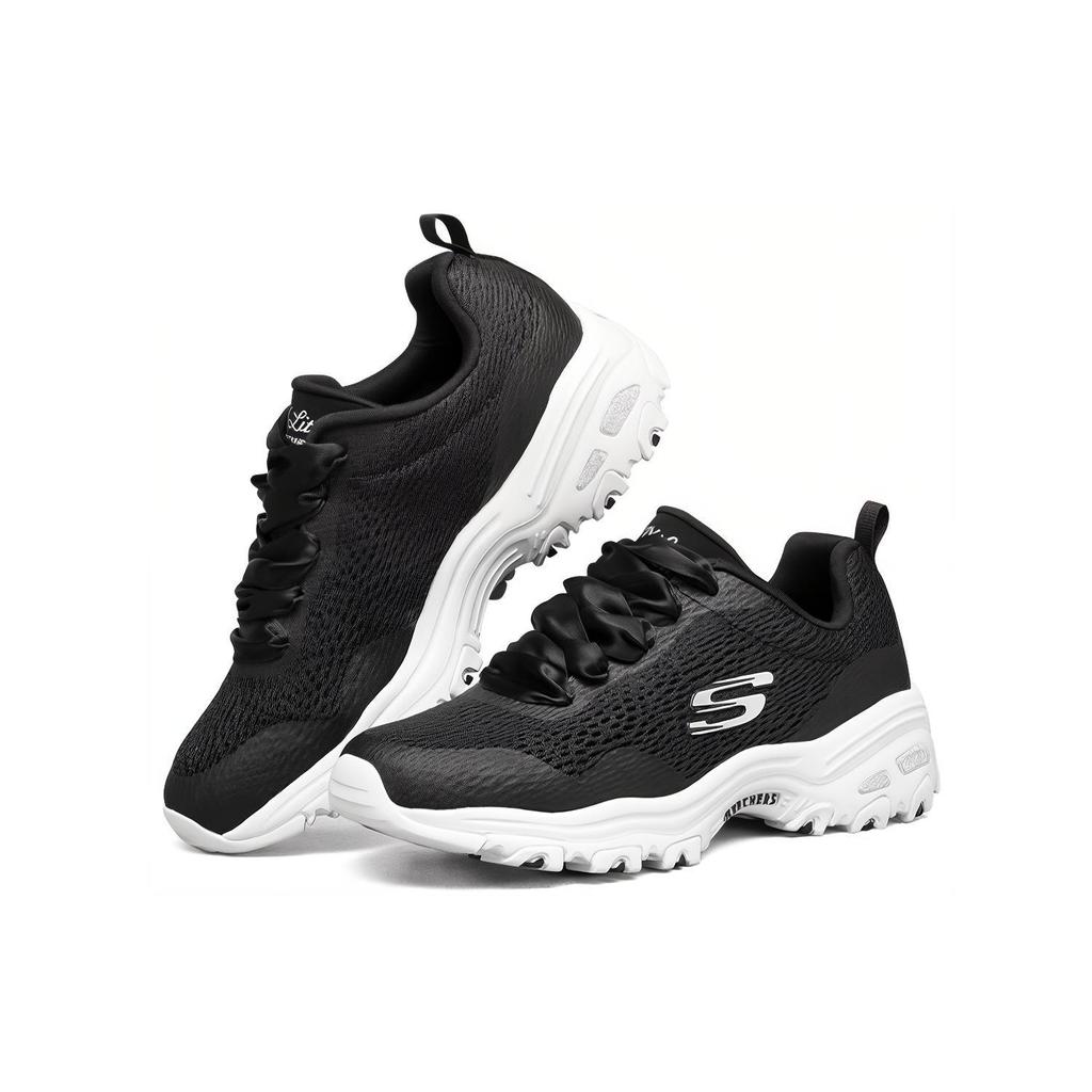 Skechers D'Lites 1.0 Gs Black Women's 66666196-BKW