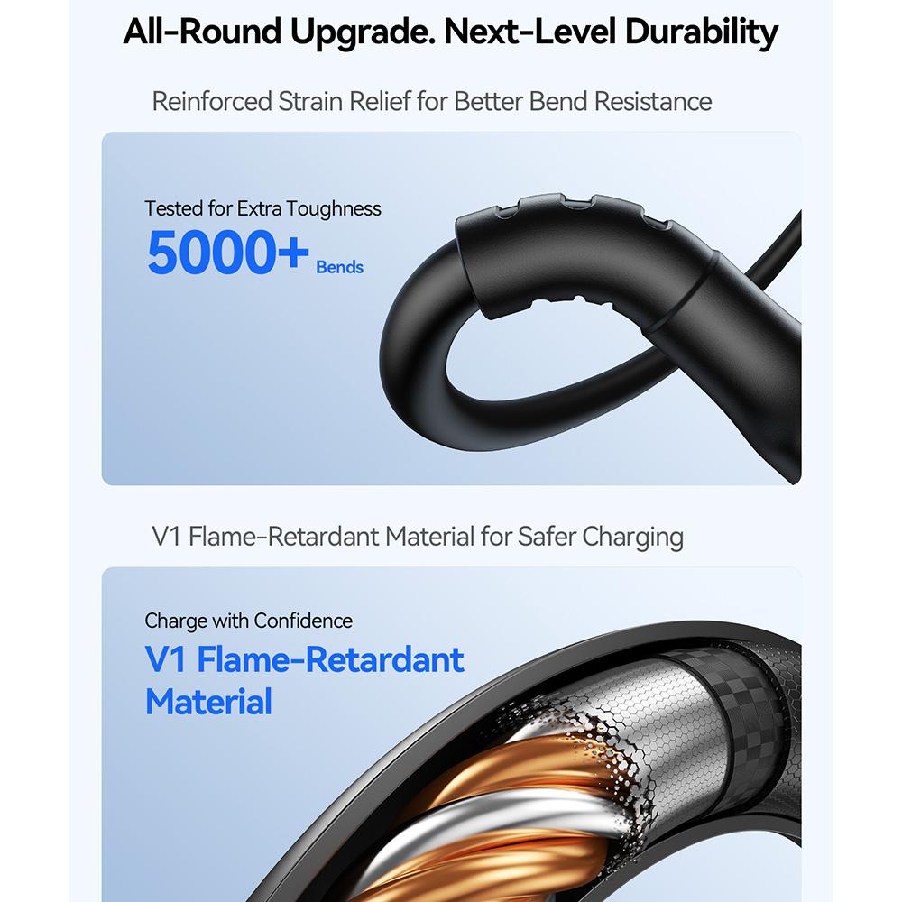 JOYROOM S-A61 3 in 1 Charging Cable USB-A to Type-C/iP/Micro USB 3.5A 1.2m Fast Charging Cord