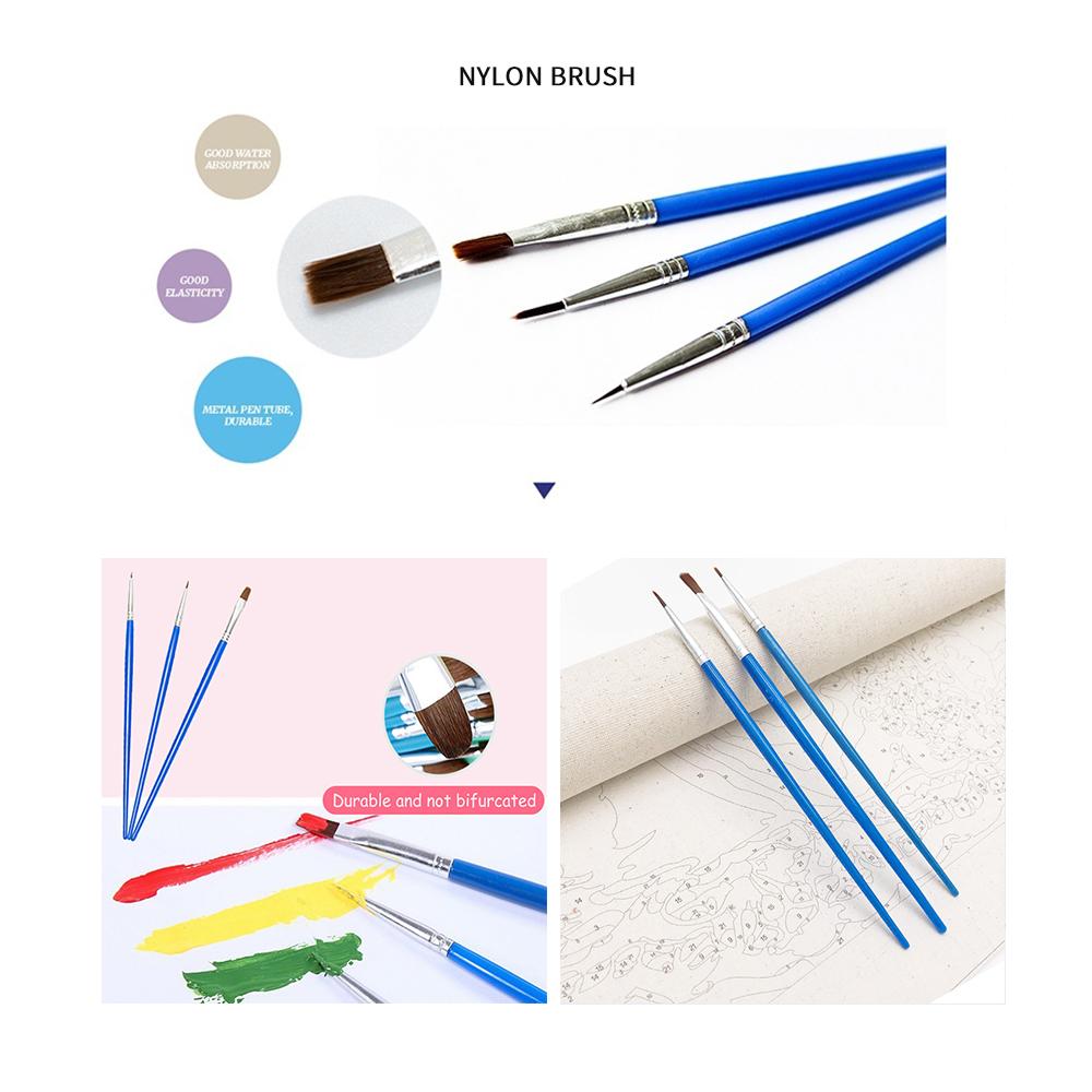 RUOPOTY With DIY Frame Animals DIY Painting By Numbers Handmade Oil Painting Kits Acrylic Picture Canvas Painting For Wall Art