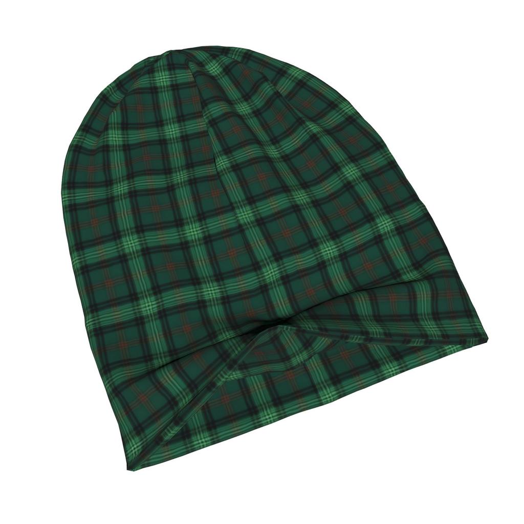 ZLIENSZUS Clan Ross Tartan Beanie Hat - Scottish Adult with Clan Ross Hunting, for &, for Coffee Walks, Layered Outfits, Creative Spaces, Casual Wear