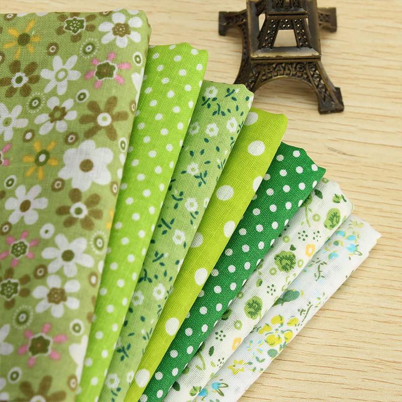 7 шт 50*50 см швейная набивная ткань лоскутное шитье хлопковая ткань набор