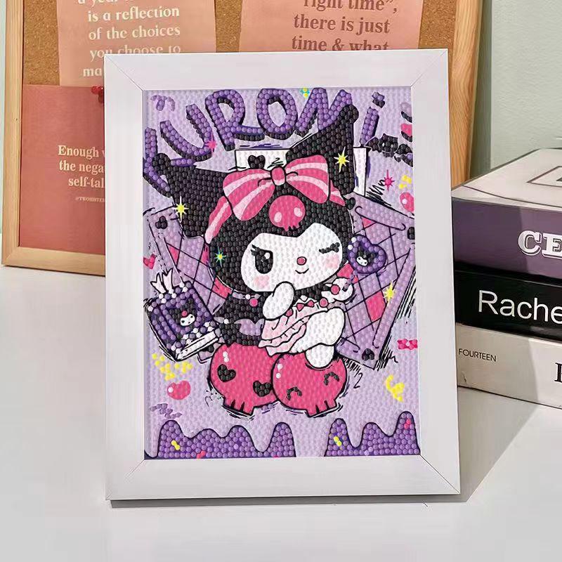 1 Набор Алмазная Живопись Домашний Декор Sanrio Алмазная Картина Hello Kitty Мультяшная Полная Алмазная Мозаика 5D DIY Наборы для Вышивания Крестиком