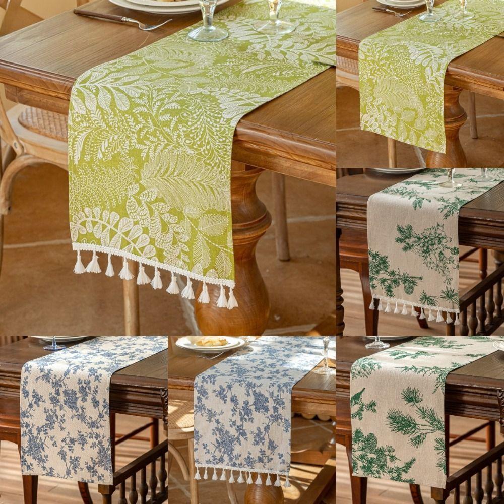 American Retro Table Dust Cover 30x180 cm Sideboard Cover New Table Runner  Party Decoration