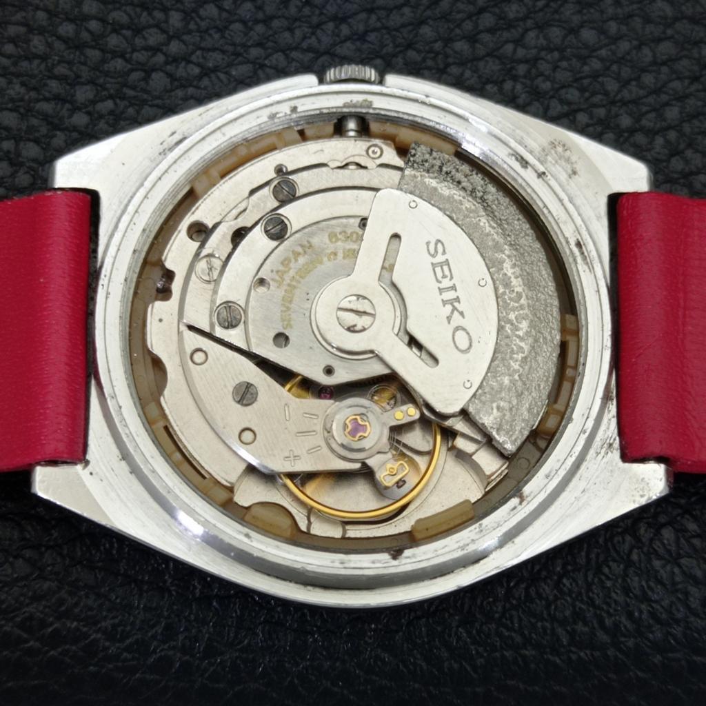 ВИНТАЖНЫЕ МУЖСКИЕ ЧАСЫ SEIKO 5 AUTOMATIC 6309A ЯПОНИЯ С КРАСНЫМ ЦИФЕРБЛАТОМ a701474-5 R206b-a701474