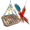 Bite resistant for Parakeets Bird Perch Bird Hanging Bed Parrot Hammock Parrot Swing Toys