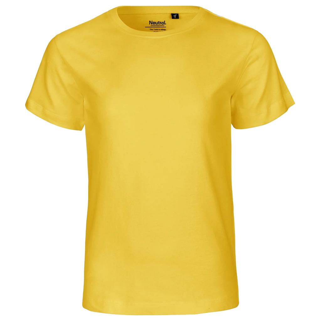Neutral Childrens/Kids Short-Sleeved T-Shirt