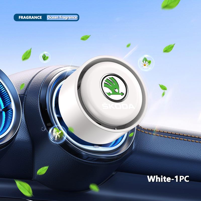 ATSS5 Car Air Vent Air Freshener Clip Aromatherapy Diffuser Auto Accessories For Skoda octavia a5 a4 mk1 2 fabia superb rapid mk3 yeti