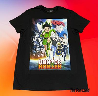 Новая классическая мужская ретро унисекс футболка с изображением отряда Hunter × Hunter