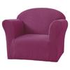 Mini Kids Sofa Cover 1 Seat Soft Armchair Couch Cover Solid Color Elastic Stretch Mini Size Settee Slipcover For Children Chair