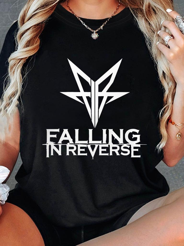 Falling In Reverse Band Graphic T-shirt
