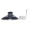 Rectangular Satellite Pipe Adapter Pole Mount Kit Aluminium 12.1in 2553mm Adjustable for Gen 3