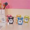 Home Decoration Electronic Cute Creative Table Clock Round Digital Quartz Clock Mini Alarm Clock