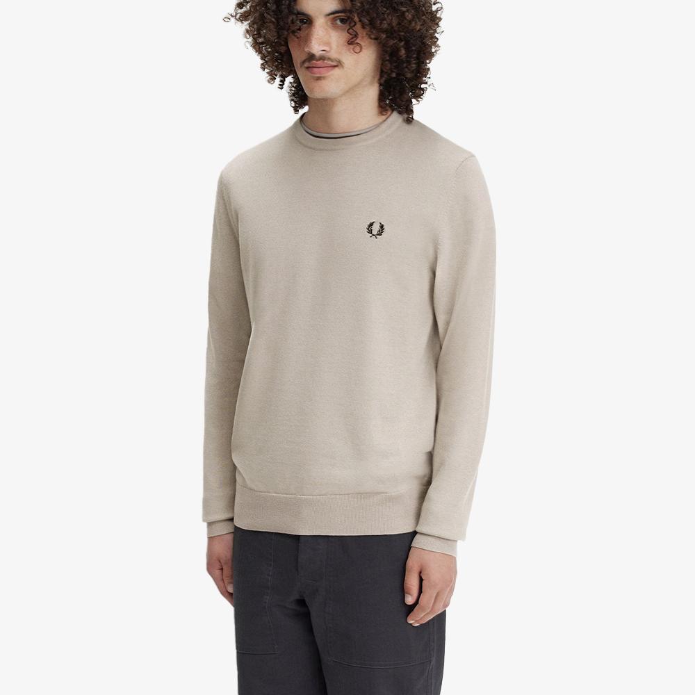 Fred Perry [Baseline] Классический джемпер с круглым вырезом из шерсти мериноса (V72) Afpm2419601-V72