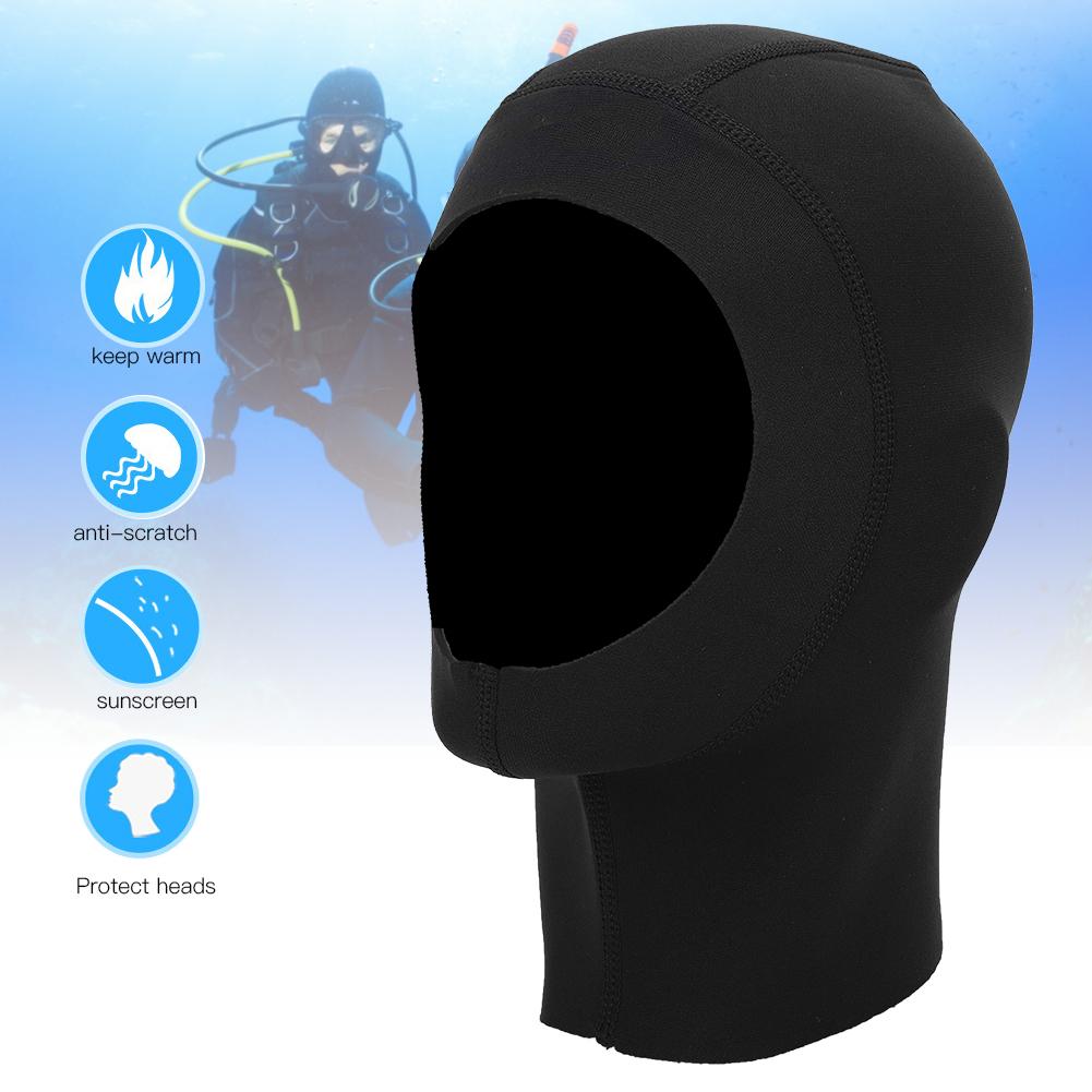 1mm Neoprene Unisex Diving Hat Sunscreen Protective Equipment for Snorkeling Surfing Swimming