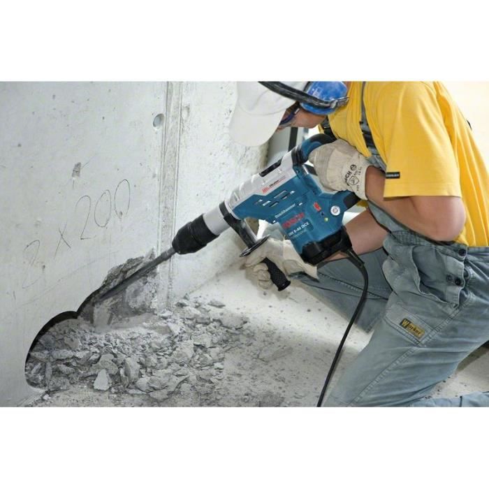 Bosch Professional perforateur GBH 5-40 DCE SDS-MAX 1150W - 8,8 joules - 1500 à 2980 cps/min dans coffret de transport - 0611264000