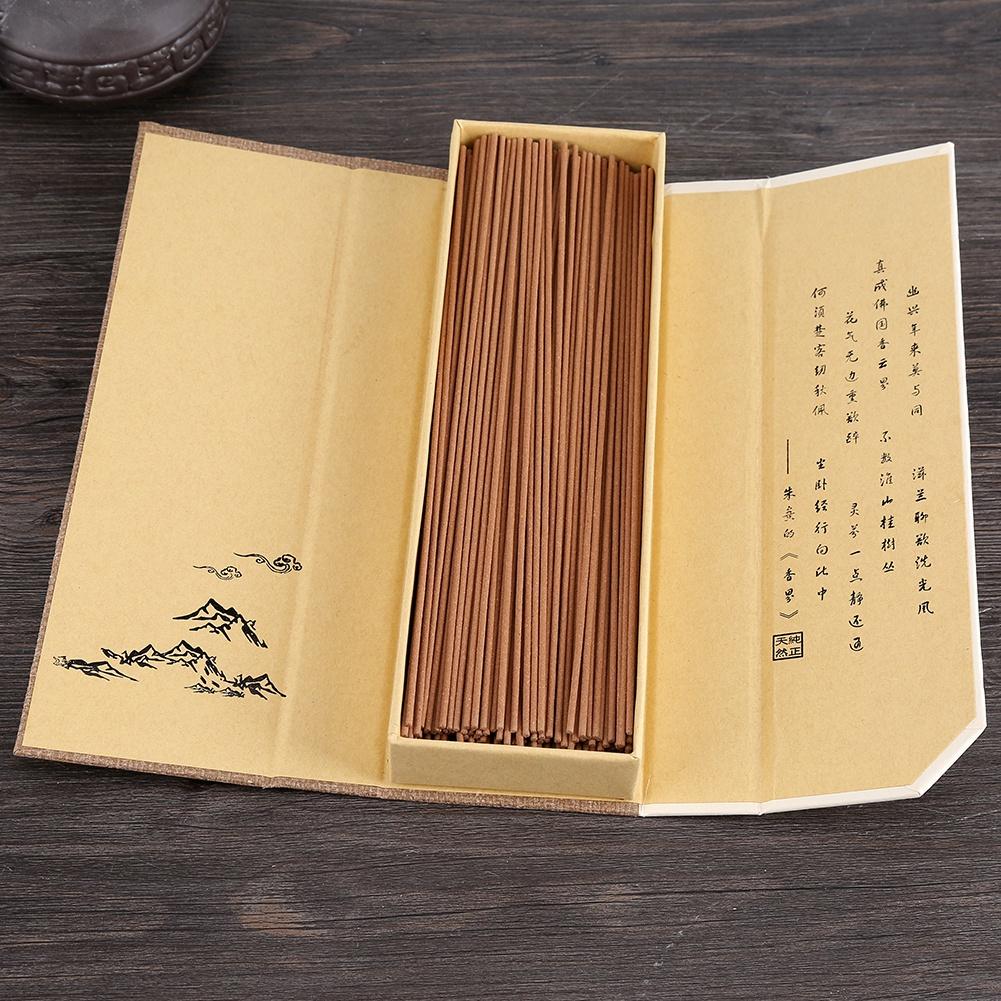 Упаковка из 180 шт., футляр для благовоний Oriental Buddha Buddhist Aroma Nature, супер нефрит, сандаловое дерево № 4