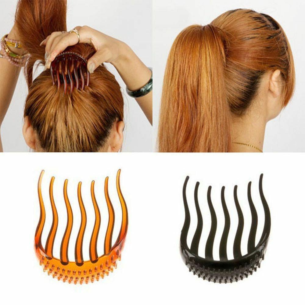 To Use Accessories Hairpin Bouffant Volume Maker Styling Tool Ponytail Inserts Hair Comb Bun Clip
