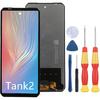 ЖК-дисплей, совместимый с Unihertz Tank 2, ЖК-дисплей, тачскрин в сборе, запчасти для ремонта и замены с инструментами