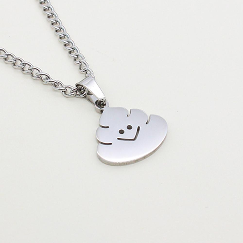 2023 Хип-Хоп Титановая Сталь Подвеска Ожерелье Для Женщин Мужчин Симпатичные Kpop Корейская Мода Каракули Ожерелье Пара Ювелирных Изделий Подарок На Вечеринку