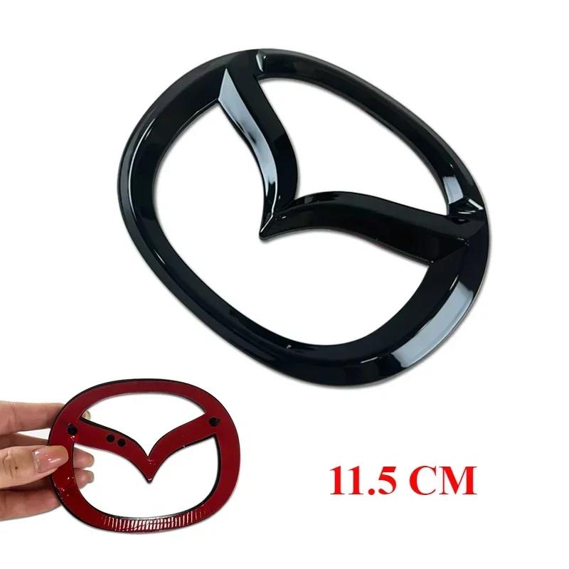 for Mazda CX-5 CX5 Steering Wheel Badge 3D Body Replaced Sticker Rear Tail Refitting Decoration Plastic Car Front Trunk Emblem GF6