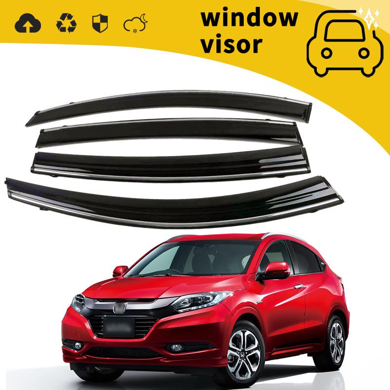 14-22 Honda Vezel XRV HRV ZRV Door Rain Guards & Window Visors