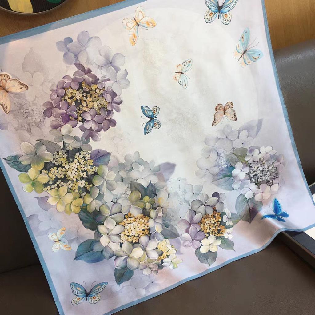 Men's 100% Silk Paisley Scarf Shawl Square Neckerchief Bride Wedding Muffler Business Casual Cravat 70 Headband Scarf For Women