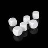 10Pcs Kids Educational Toy Board Game Dices Set White Dices Mathematical Tool 6 Sided Dices Acrylic Round Corner Dices