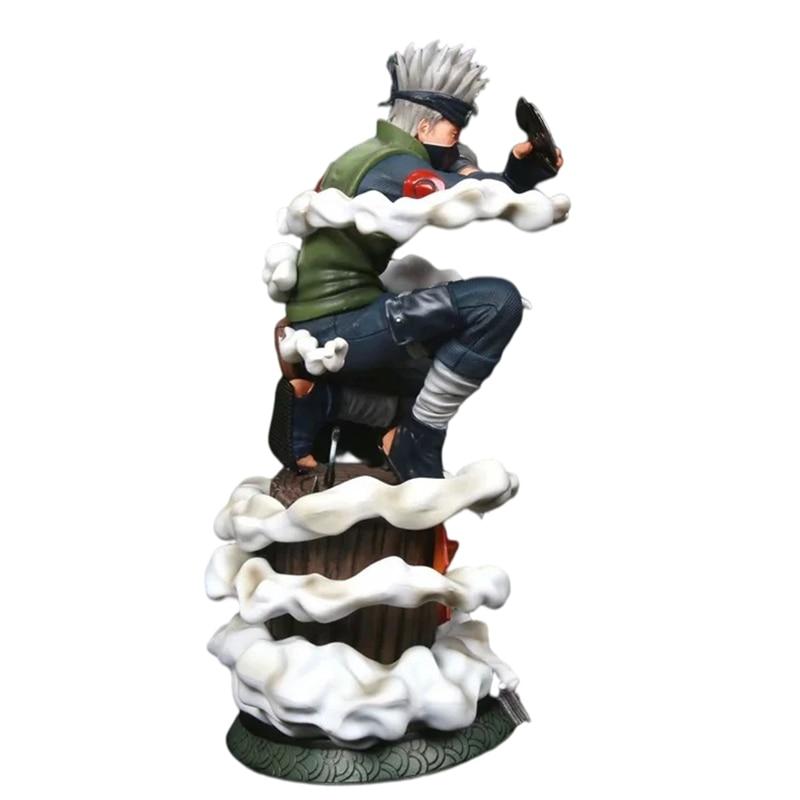 Shippuden Anime Figure Model Hatake Kakashi Gk 29cm Statue Collectible Toys The Last Uzumaki Naruto Figma Darts Kunai