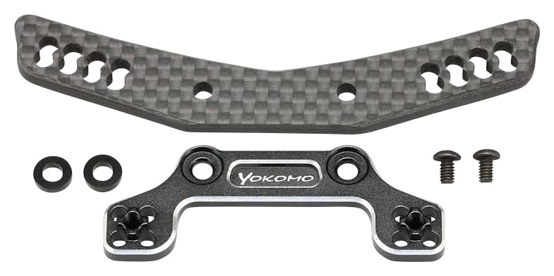Yokomo Y2-017AGBA Hybrid Front Shock Tower YD-2 Series (Black)