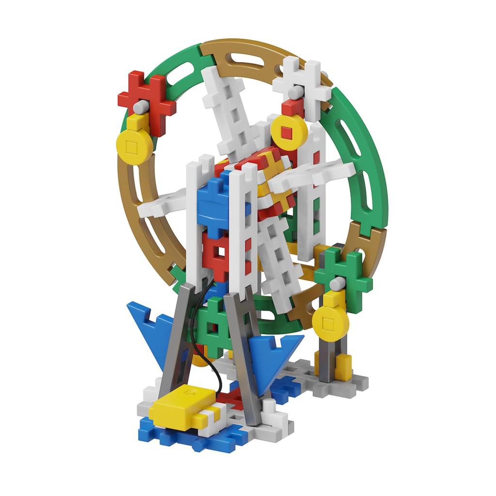 Gakken New Block Motor Set 4 Years Old and 83748 Inspiration! (Target Age Over)