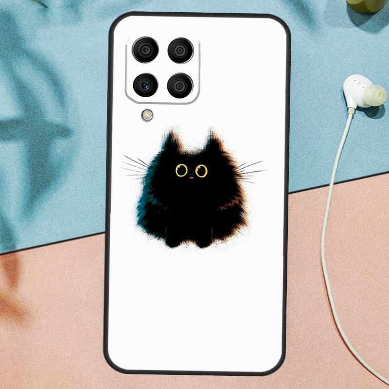 Котятки Милый Чехол Для Samsung Galaxy M54 M14 M34 M13 M53 M56 M52 M32 M16 M11 M21 M31 M35 M12 M15 M36 M55