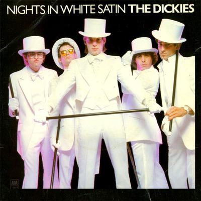 7-дюймовая пластинка DICKIES Nights In White Satin AMS7469 AM Records 1979 UK Rock Б/у