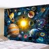 Galaxy Night Sky Moon Night Starry Sky Landscape Tapestry Bohemian Fantasy Home Living Room Bedroom Decoration
