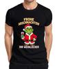 Frohe Arschnachten Weihnachtsgrinch Weinhumor Geschenk Weinparty Herren Tshirt