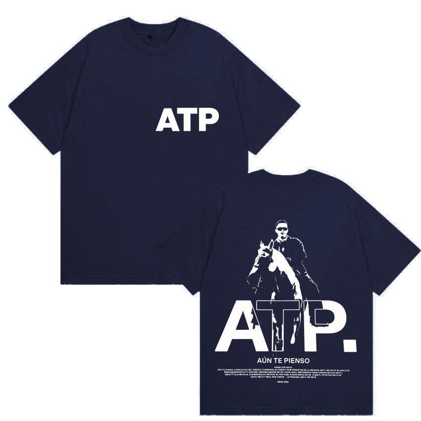 2025 Summer NQK Atpunte Pienso Concert Album Tshirt Male Y2K Hip Hop Goth Short Sleeve Fashion High Quality Cotton Tshirt