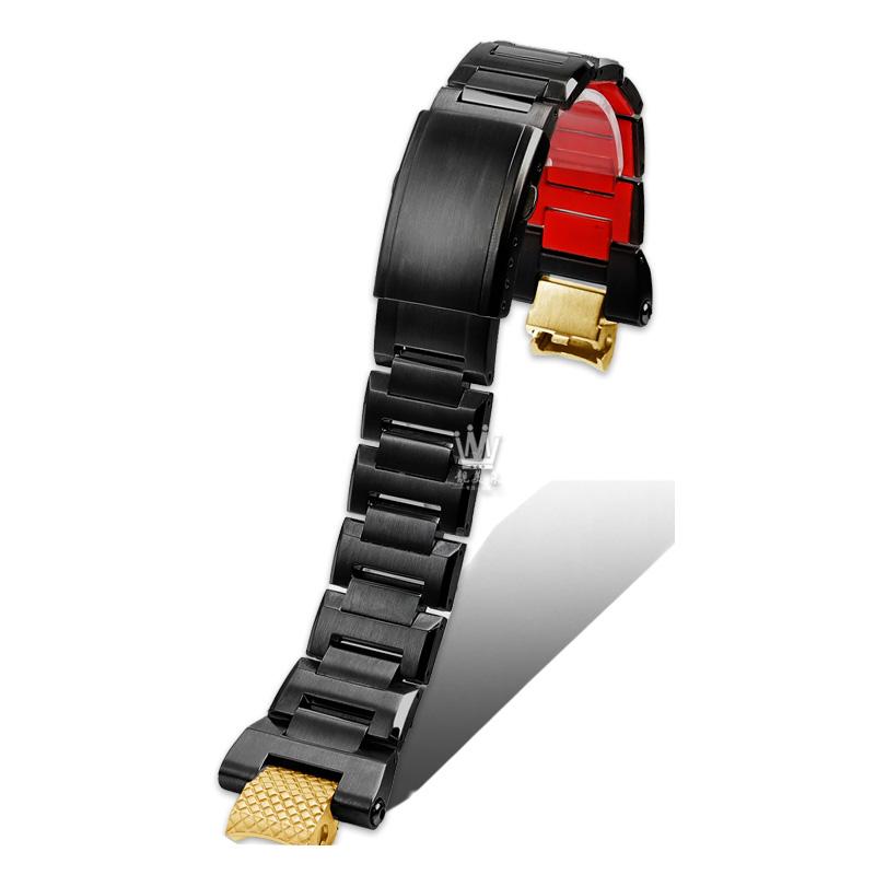 Ремешок из нержавеющей стали для серии Casio MTG-B3000, стальной быстросъемный ремешок для часов из нержавеющей стали, аксессуары, мужской браслет