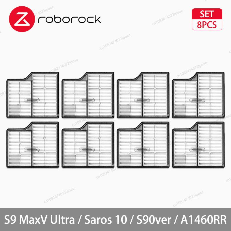 Roborock S9 MaxV Ultra / Saros 10 / S90ver / A1460RR Аксессуары для робота-пылесоса Основная боковая щетка Тряпка для мытья пола HEPA-фильтр Мешок для пыли