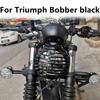 Black Shallow Cut Headlight Grill Cover For Triumph Bobber black 2017-2025 Model