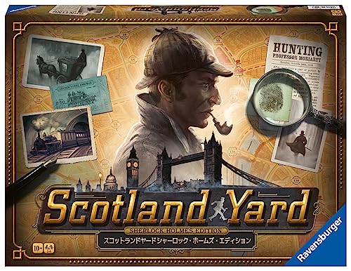 Ravensburger Шотландский двор: Настольная игра Шерлок Холмс 27529 8 (Возраст 10+) [Семейная игра, Настольная игра, Стратегическая игра, Детективная игра, Подарок (День рождения/C