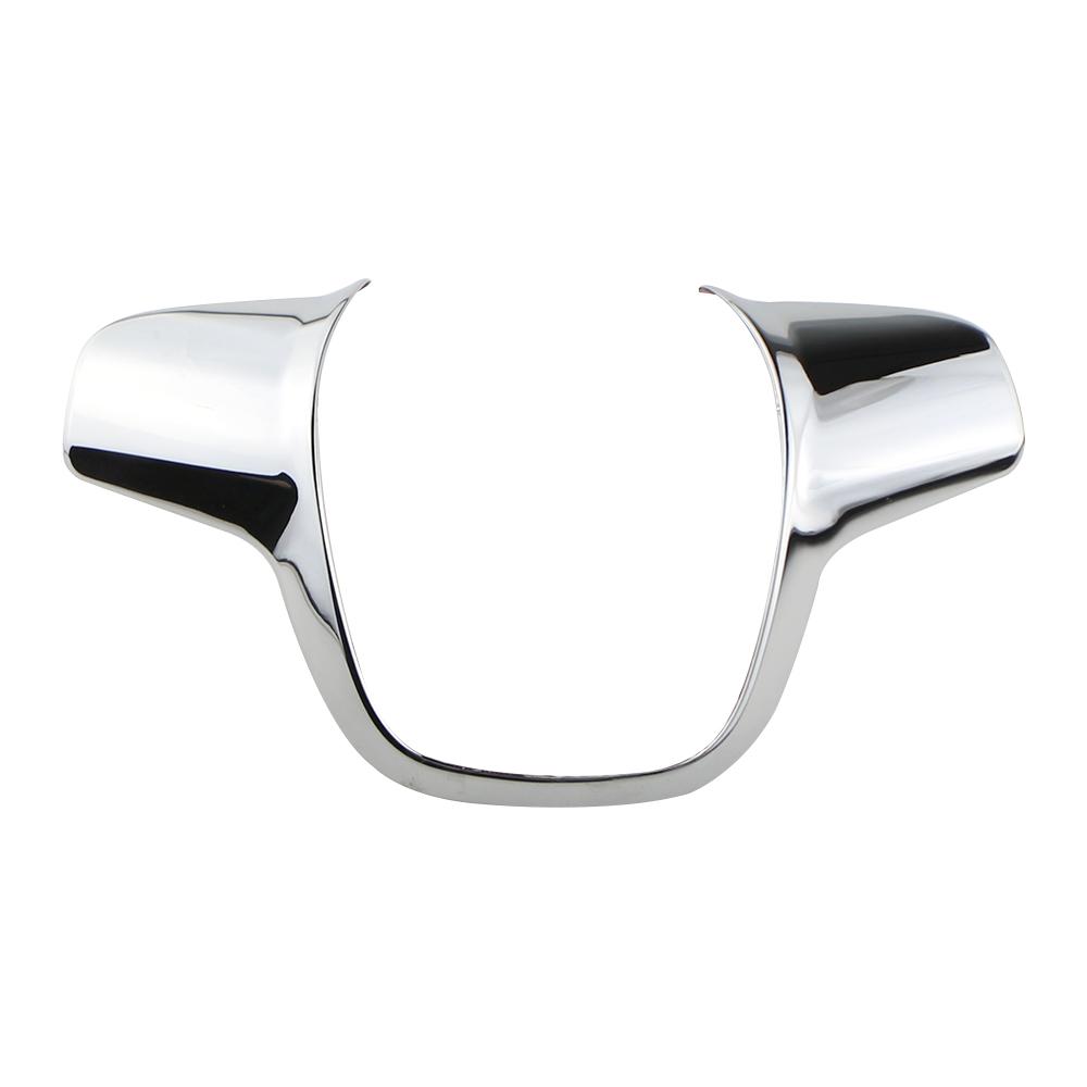 ABS Car Steering Wheel Trim Cover Sticker Decoration for Ford Focus 3 MK3 Sedan Hatchback Kuga Escape 2012 2013 2014