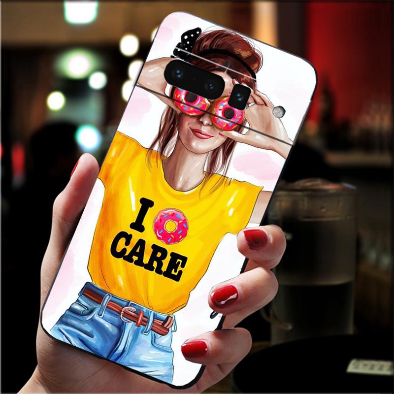 Phone Case For Google Pixel 10 9 Pro XL 9A 8 7 6 Pro Pixel 8A 7A 6A Pixel 8 7 6 5 Christmas Princess Travel Girl