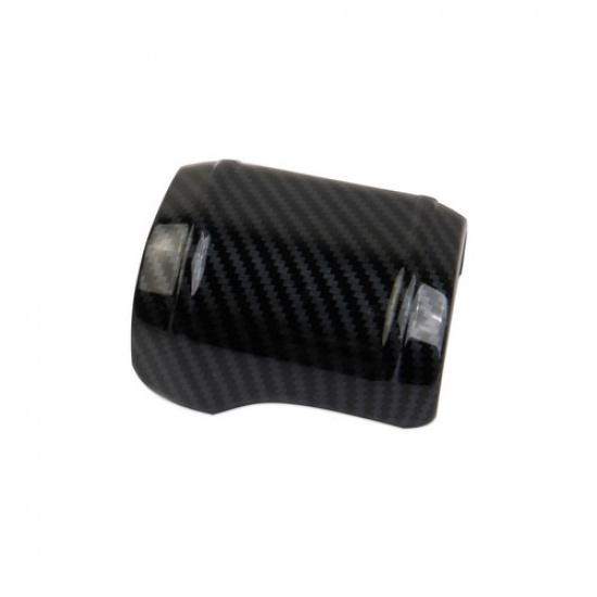 Carbon Fiber Style Central Control Gear Shift Knob Head Trim For Ford F-150