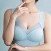 Woman Top Bra Sexy Push Up Bra Seamless Ice Silk Underwear Women Unwired Ring Sleep Lingerie Fitness Sports Bralette Invisible