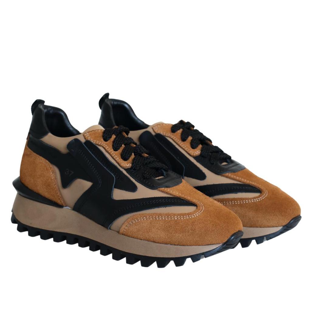 Повседневное использование спортивной подошвы из натуральной кожи особого дизайна женской обуви