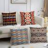 Native Fabric Pattern Pillow Case Short Plush Print Cushion Cover Square Throw Pillow Covers Sofa Home Decor